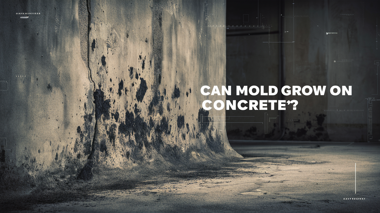 Can Mold Grow On Concrete?
