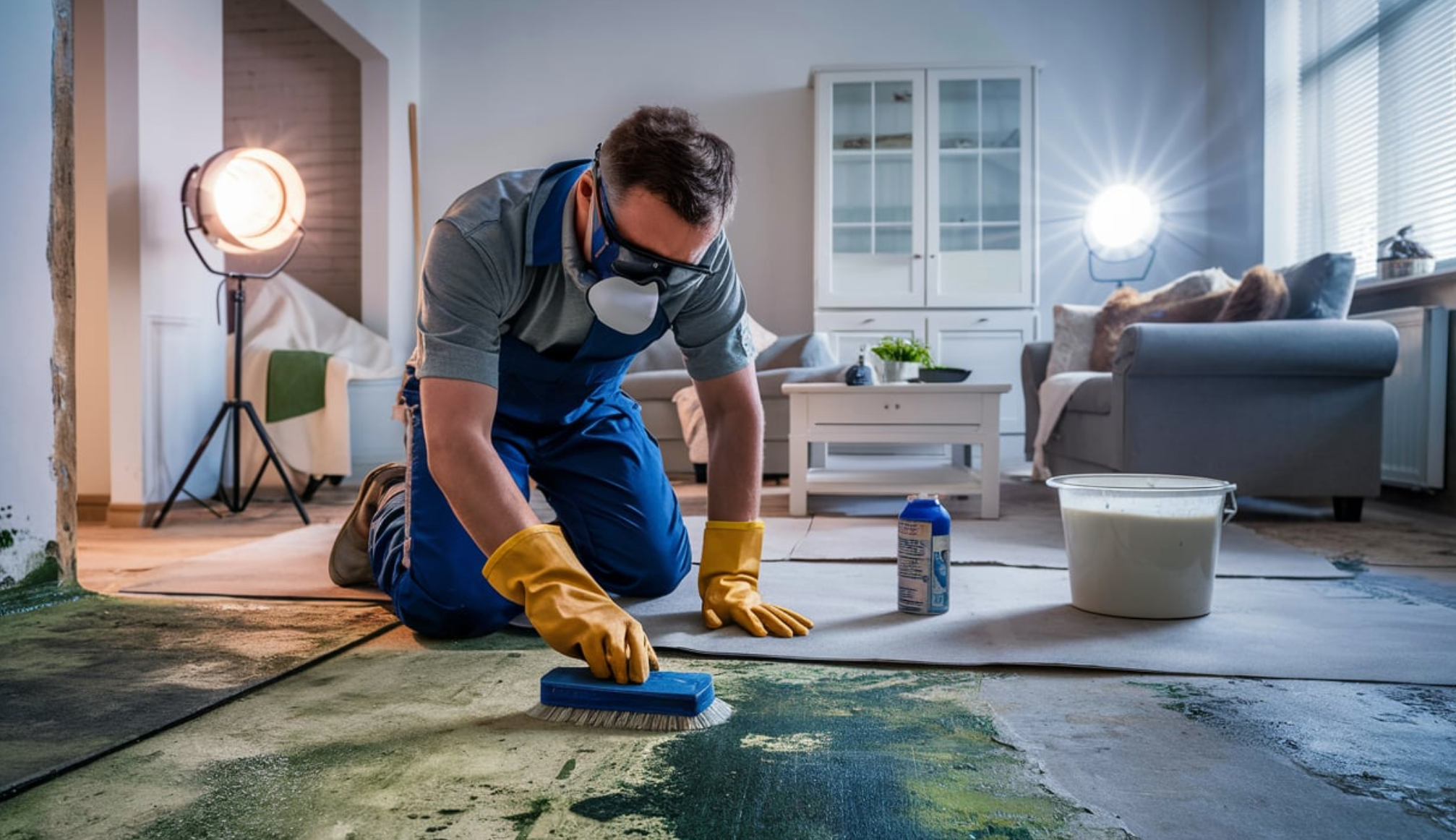 Mold On Subfloor: Identification & Treatment