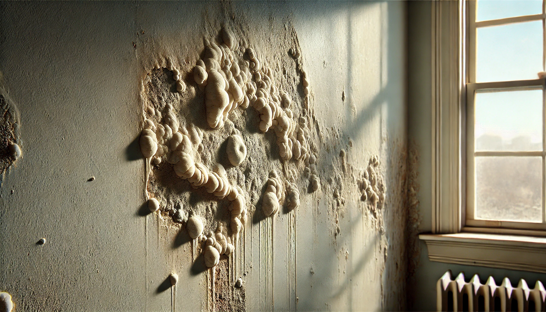 Mold Under Painted Wall: Signs & Removal
